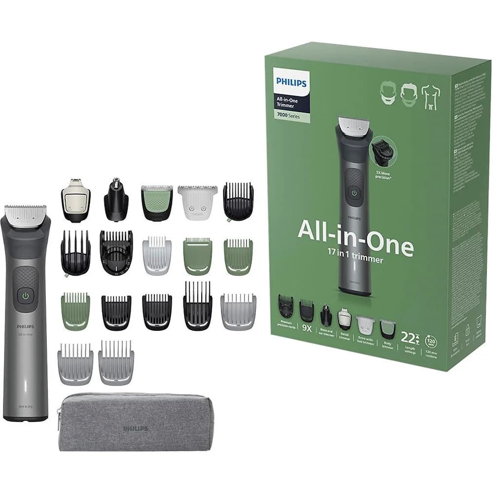 Philips Gesichtshaarrasierer Serie 7000 MG7941/15 grau