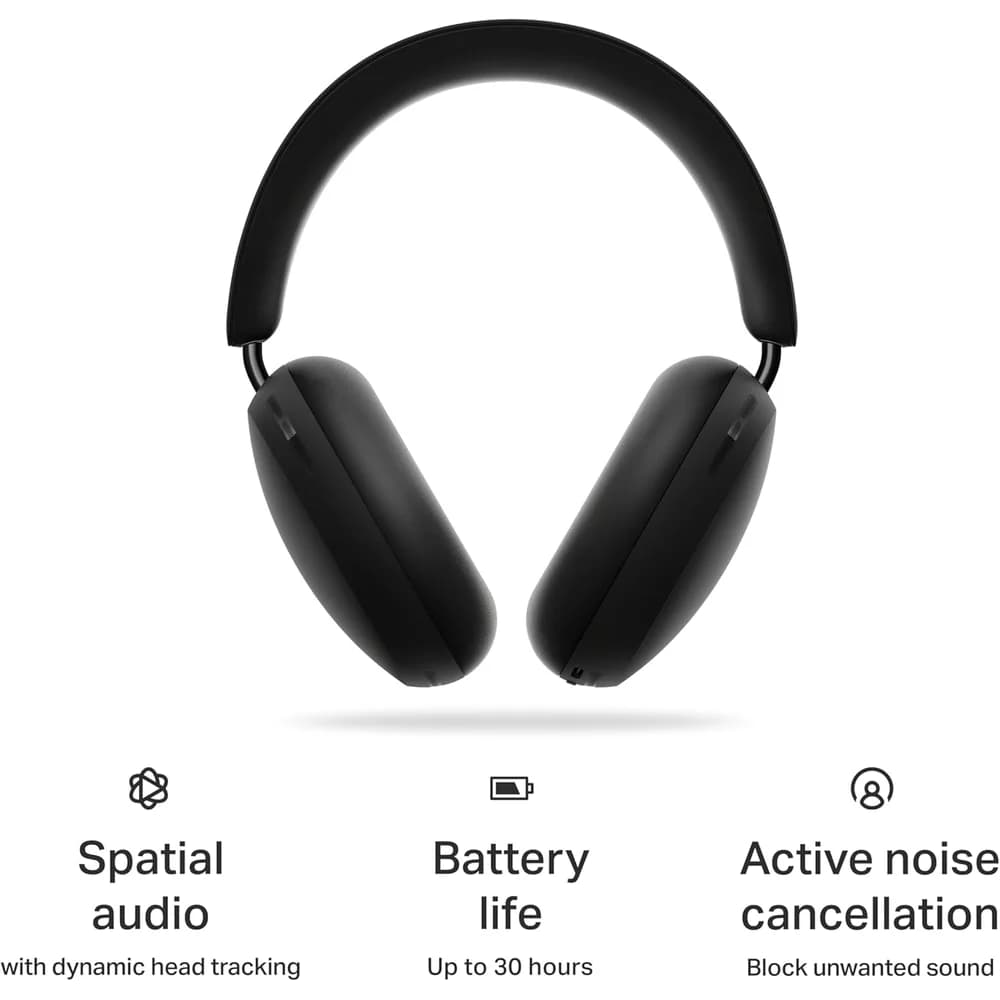 Sonos Ace 3D-Audio Kopfhörer schwarz