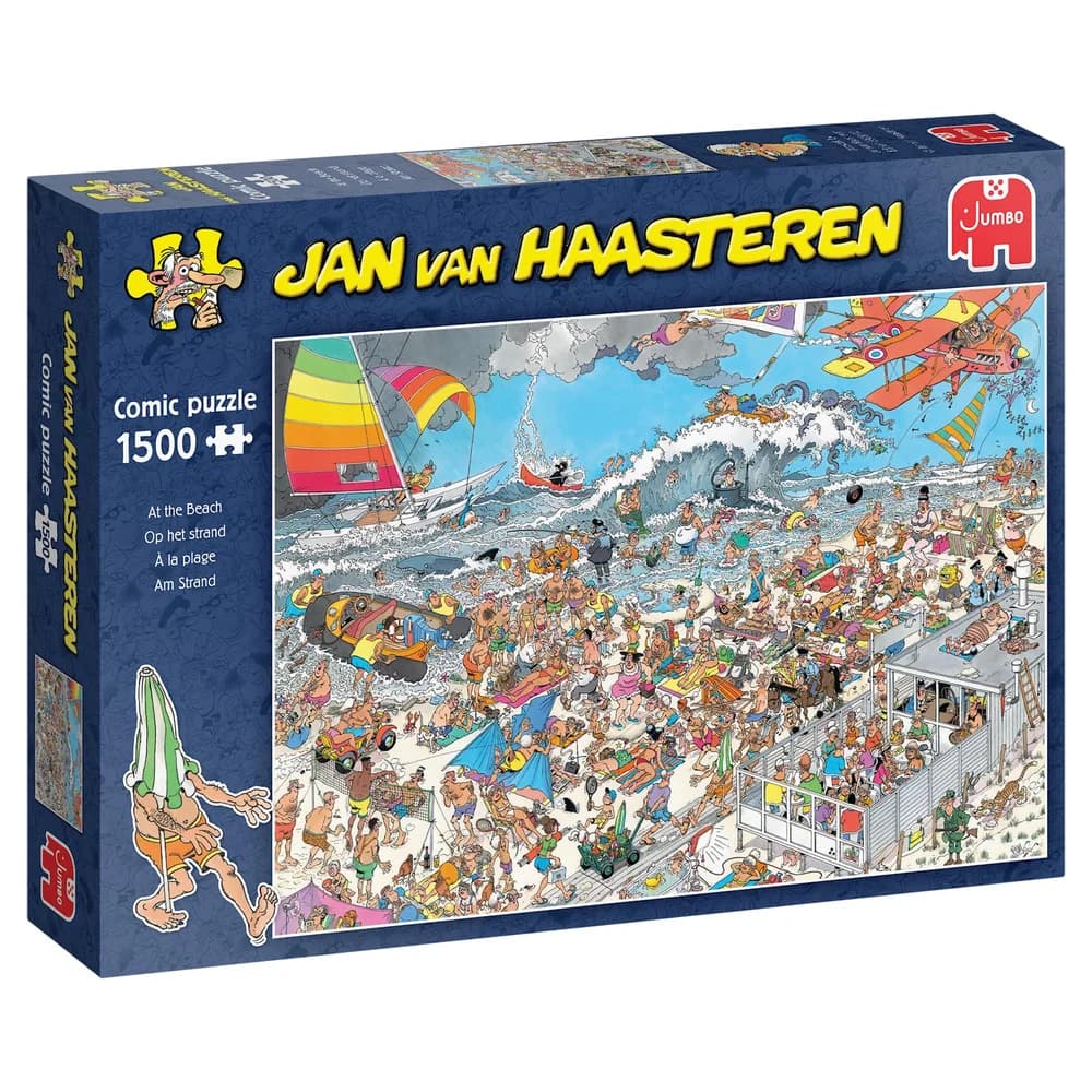 Jumbo Spiele Puzzle JUMBO Puzzle JvH Auf einem Grashüpfer 1500 dlks, Puzzleteile