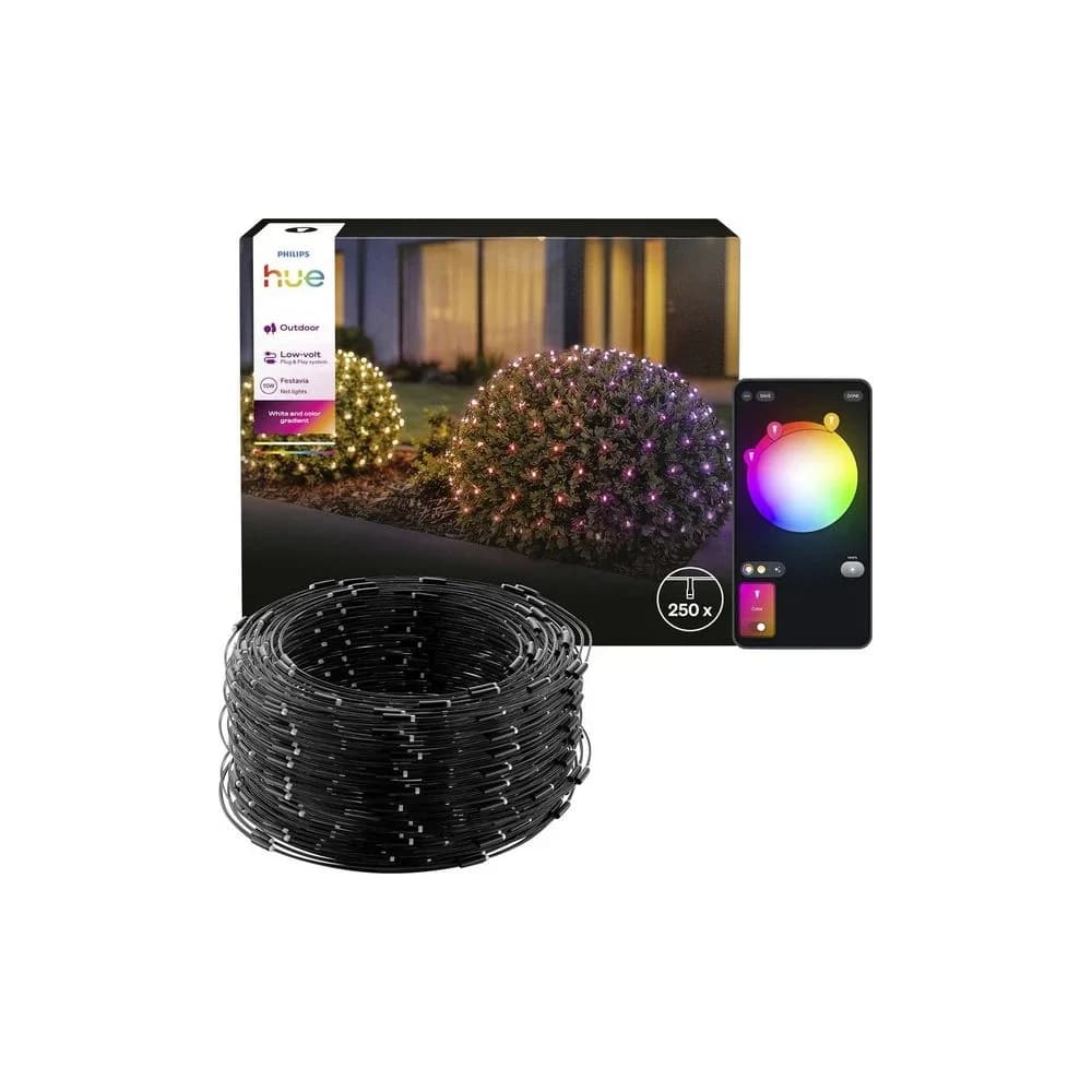 Philips Hue Festavia Lichternetz White & Color Ambiance 3,45 x 1m