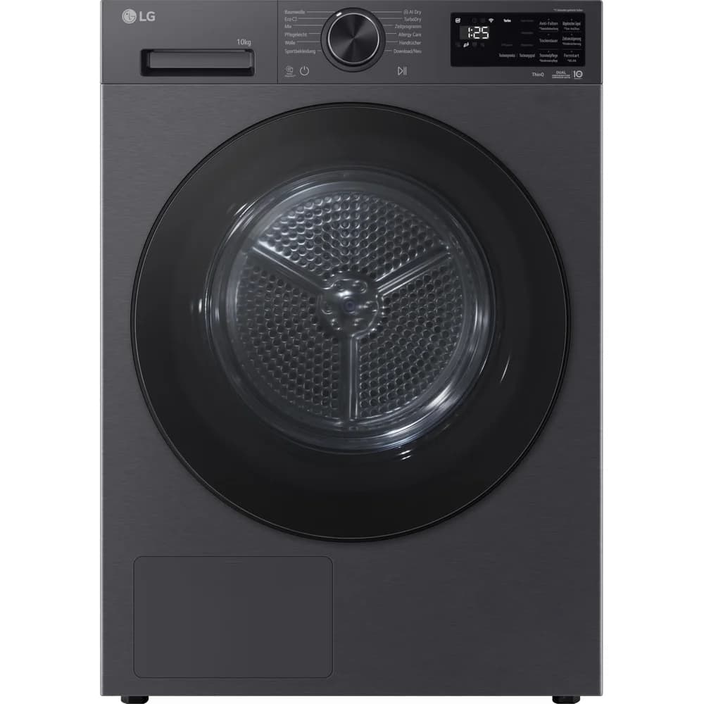 LG RT10X7B Wärmepumpentrockner 10 kg - Schwarz