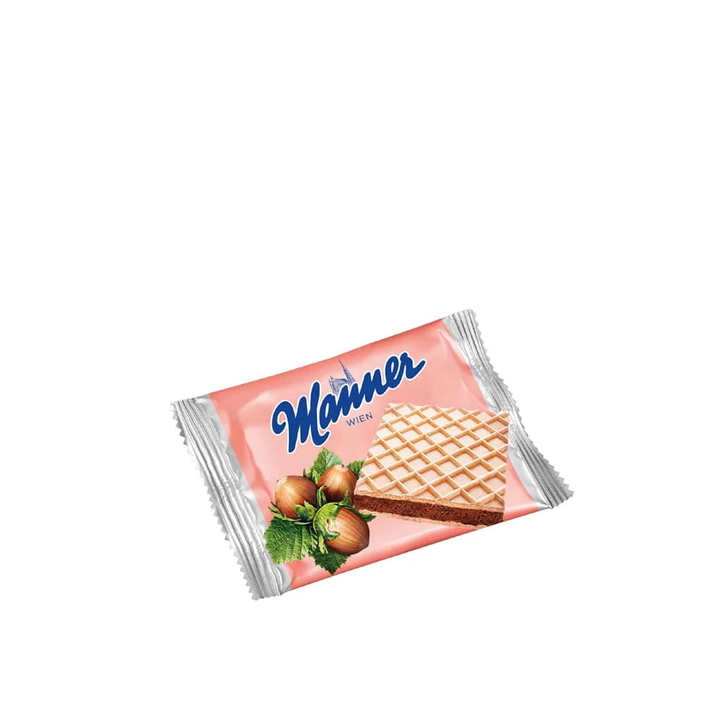 Manner Wiener Gruß Haselnuss Waffelschnitten 300 Stück à 4.24 g