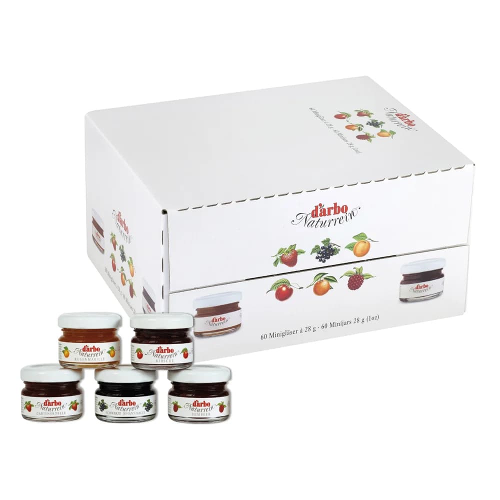 d'arbo 60er-Pack Konfitüre »Naturrein«