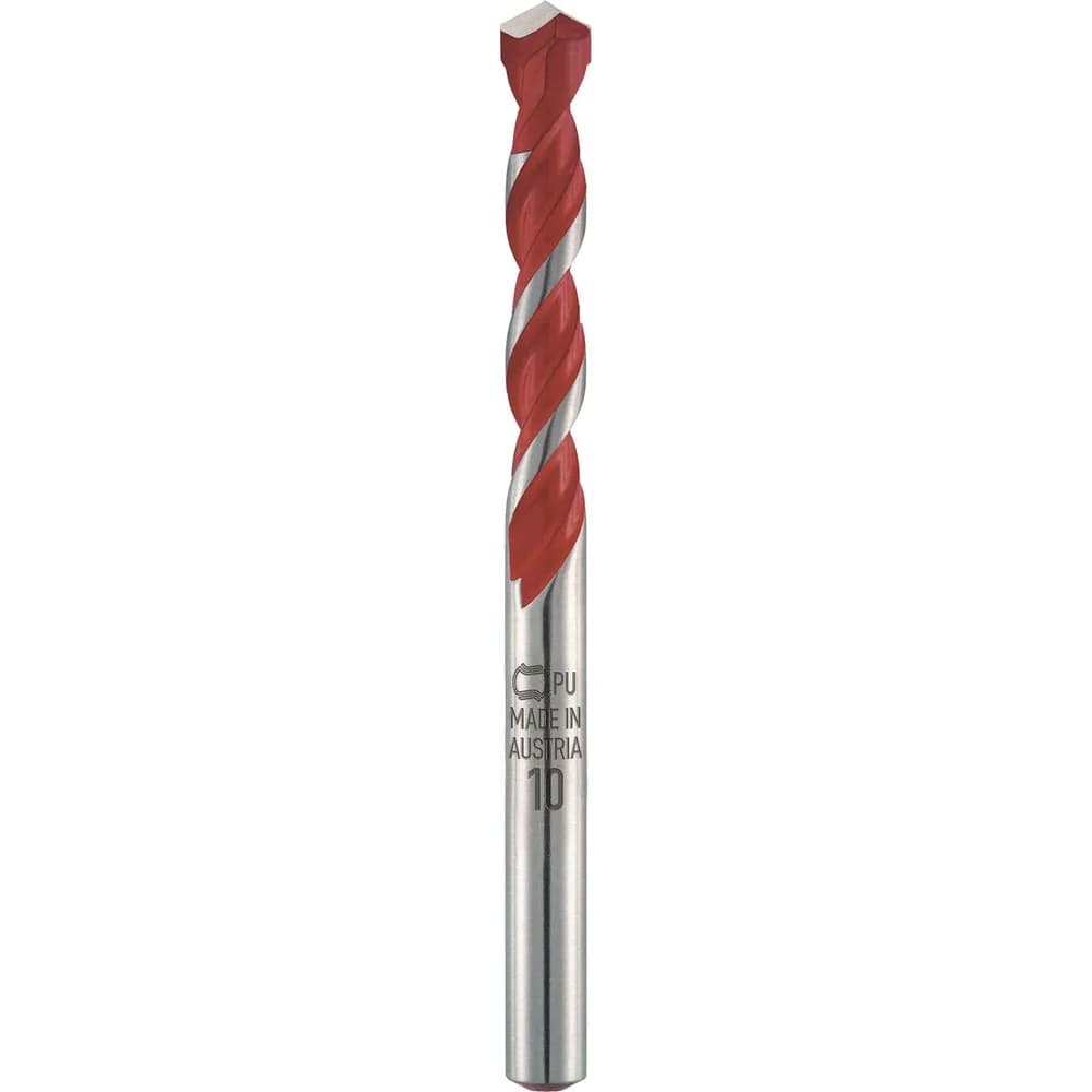 Alpen Hartmetall-Universal- Bohrer mit zyl. Schaft d=10mm