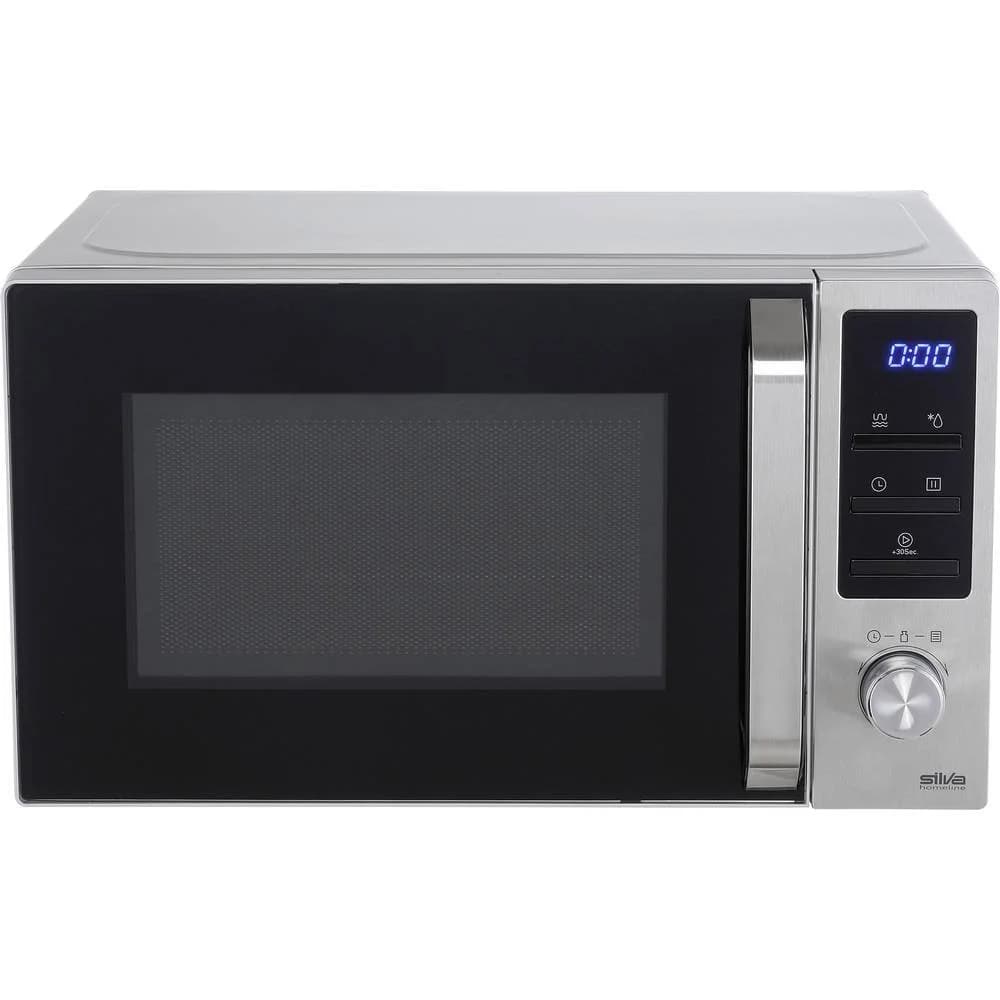 SILVA HOMELINE Mikrowelle m. Grill 800W/1000W Elektr. 20L 5St 95minTimer ed MWG-...