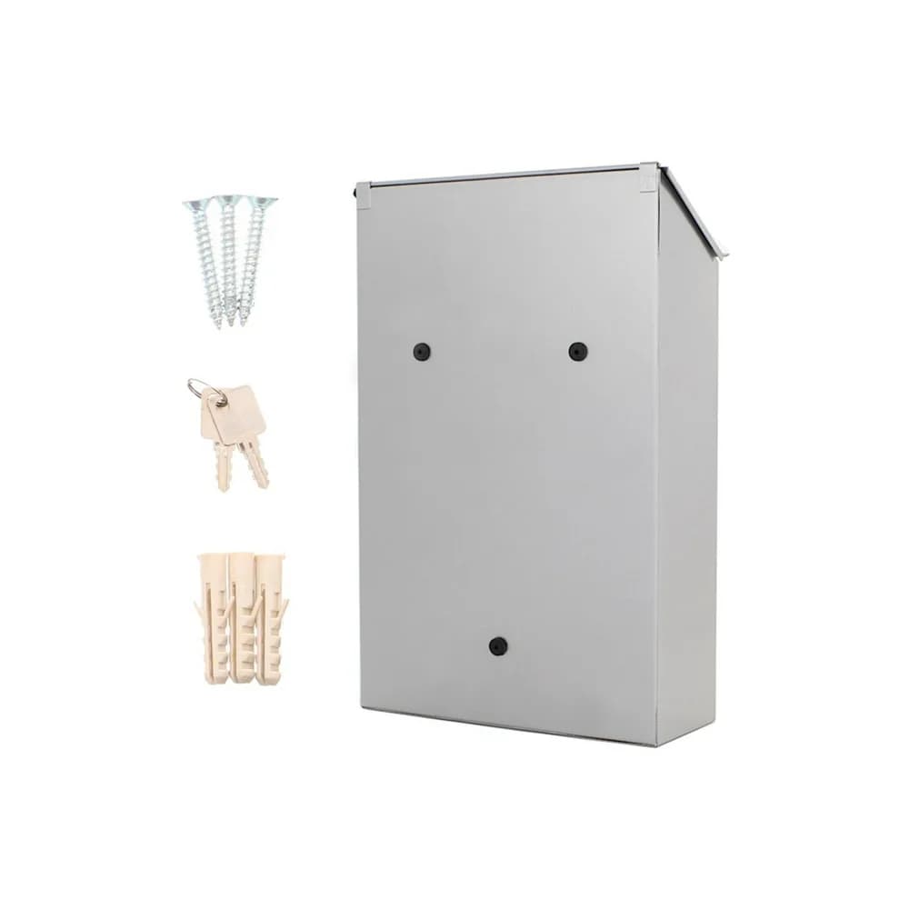 R-57108 Rottner Briefkasten PISA Schwarzgrau