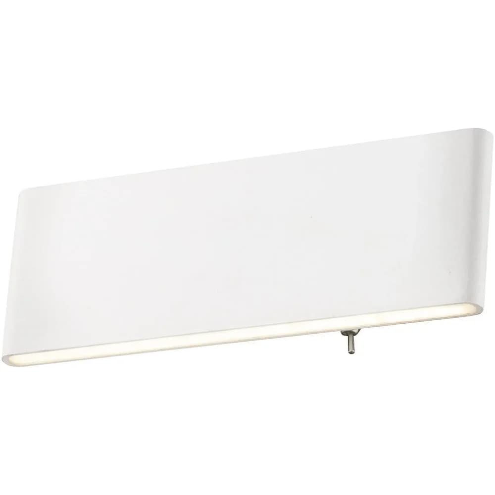 Globo 41751-8W Siegfried Wandleuchte Aluminium Weiß, Led