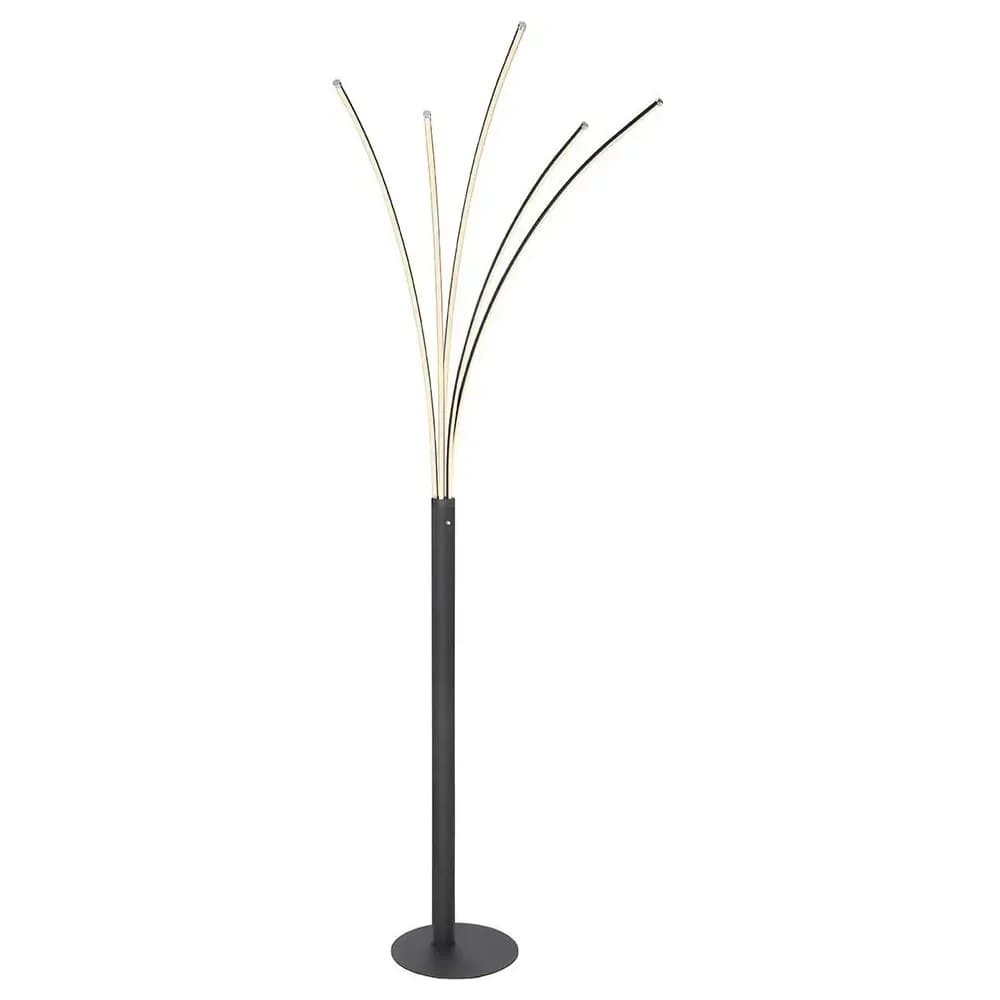 Globo 59229B Bizzy Stehleuchte Metall Schwarz Matt, Led
