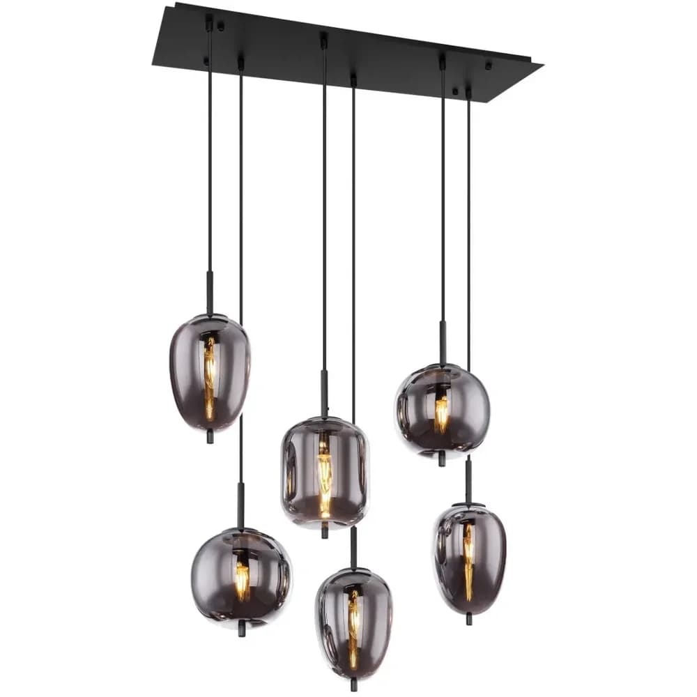 Globo, Pendelleuchte, Blacky (E14)