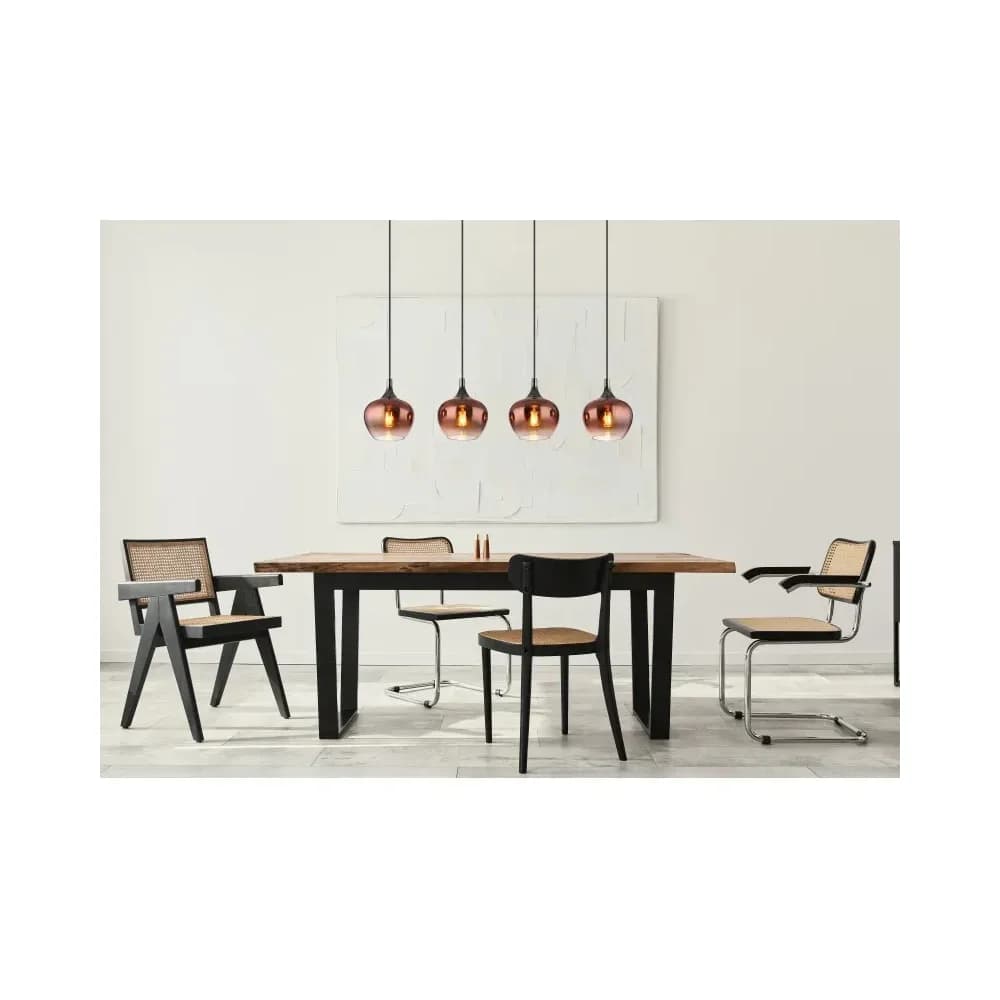 Globo Lighting Hängeleuchte , schwarz , Maße (cm): B: 18 H: 120