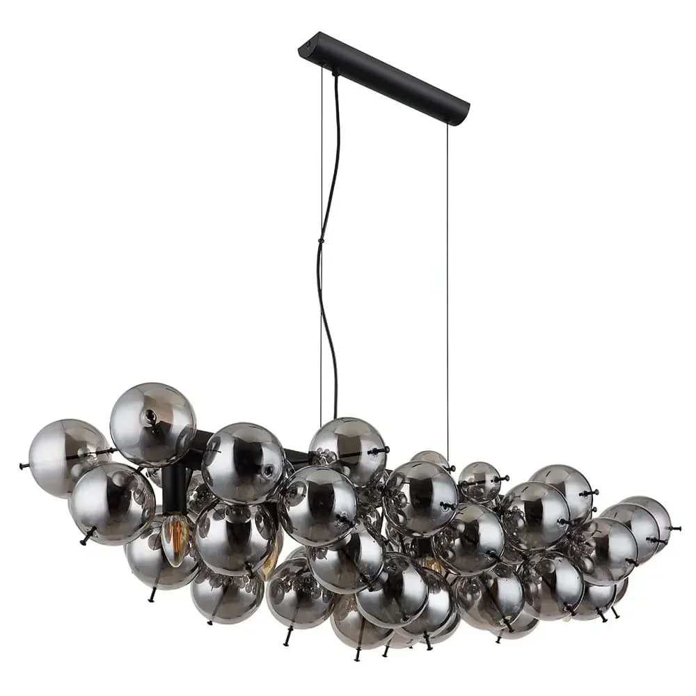 Globo Lighting Hängeleuchte , schwarz , Maße (cm): B: 47 H: 120