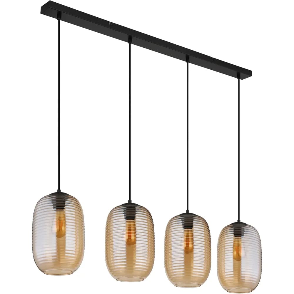 Globo Lighting Hängeleuchte , schwarz , Maße (cm): B: 20 H: 120