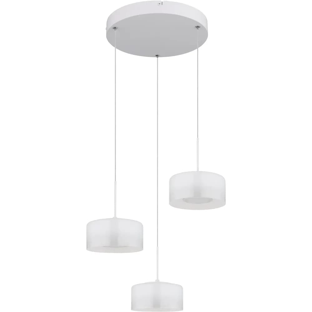 Globo Lighting Hängeleuchte , weiß , Maße (cm): H: 150 Ø: 40