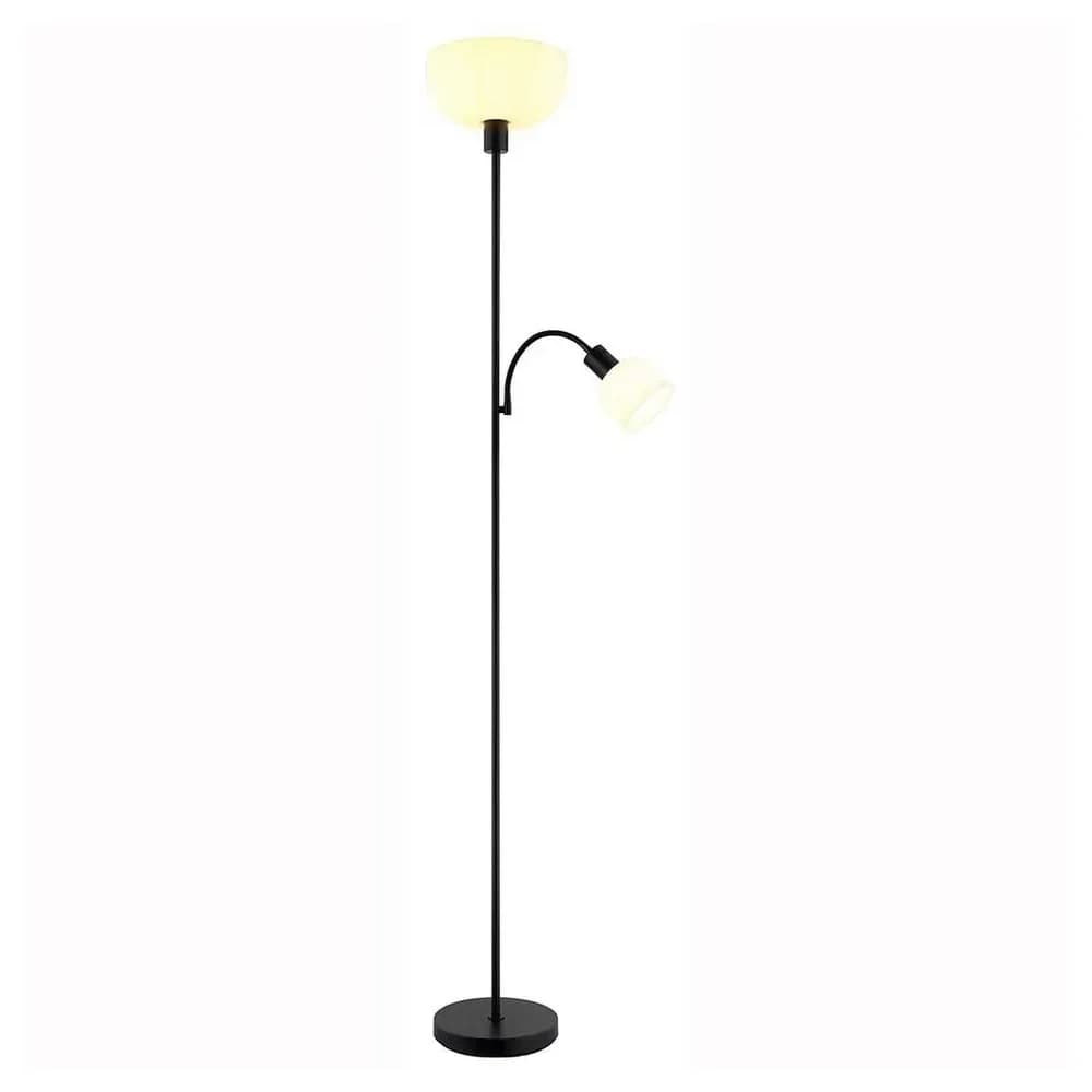 Globo Lighting Stehleuchte , schwarz , Maße (cm): H: 178,7 Ø: 26