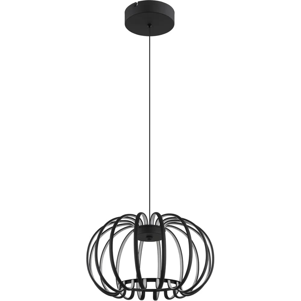 Globo Lighting Hängeleuchte , schwarz , Maße (cm): H: 120 Ø: 40