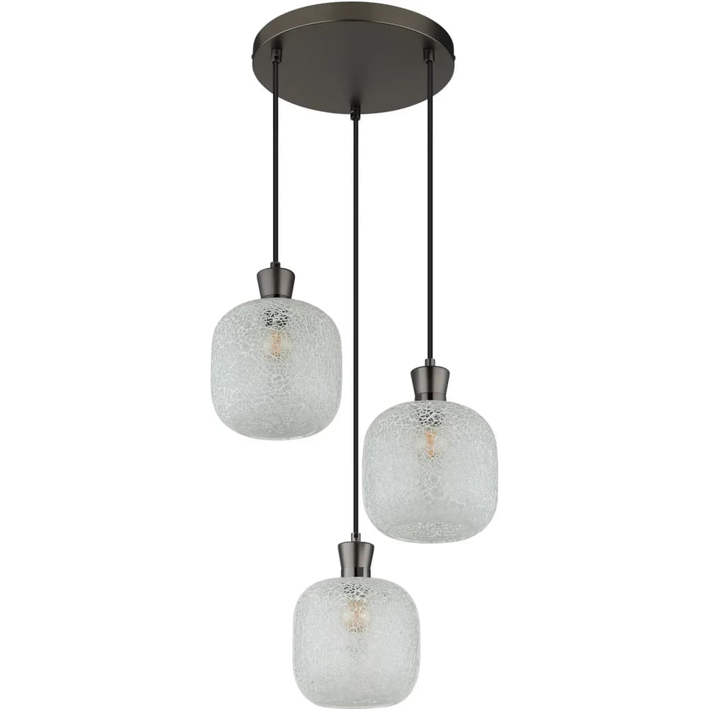 Globo Lighting Hängeleuchte , schwarz , Maße (cm): H: 120 Ø: 30