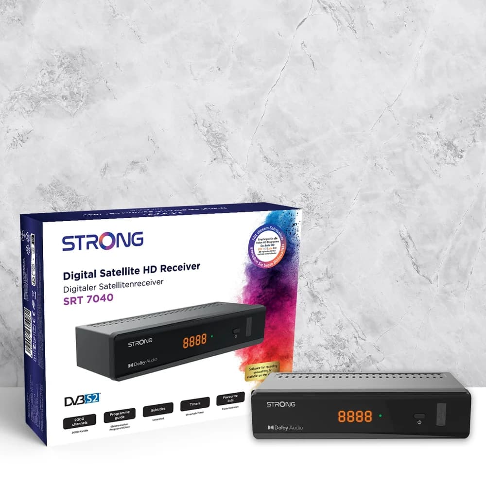 Strong Strong SRT 7040 Stereo Schwarz SAT-Receiver