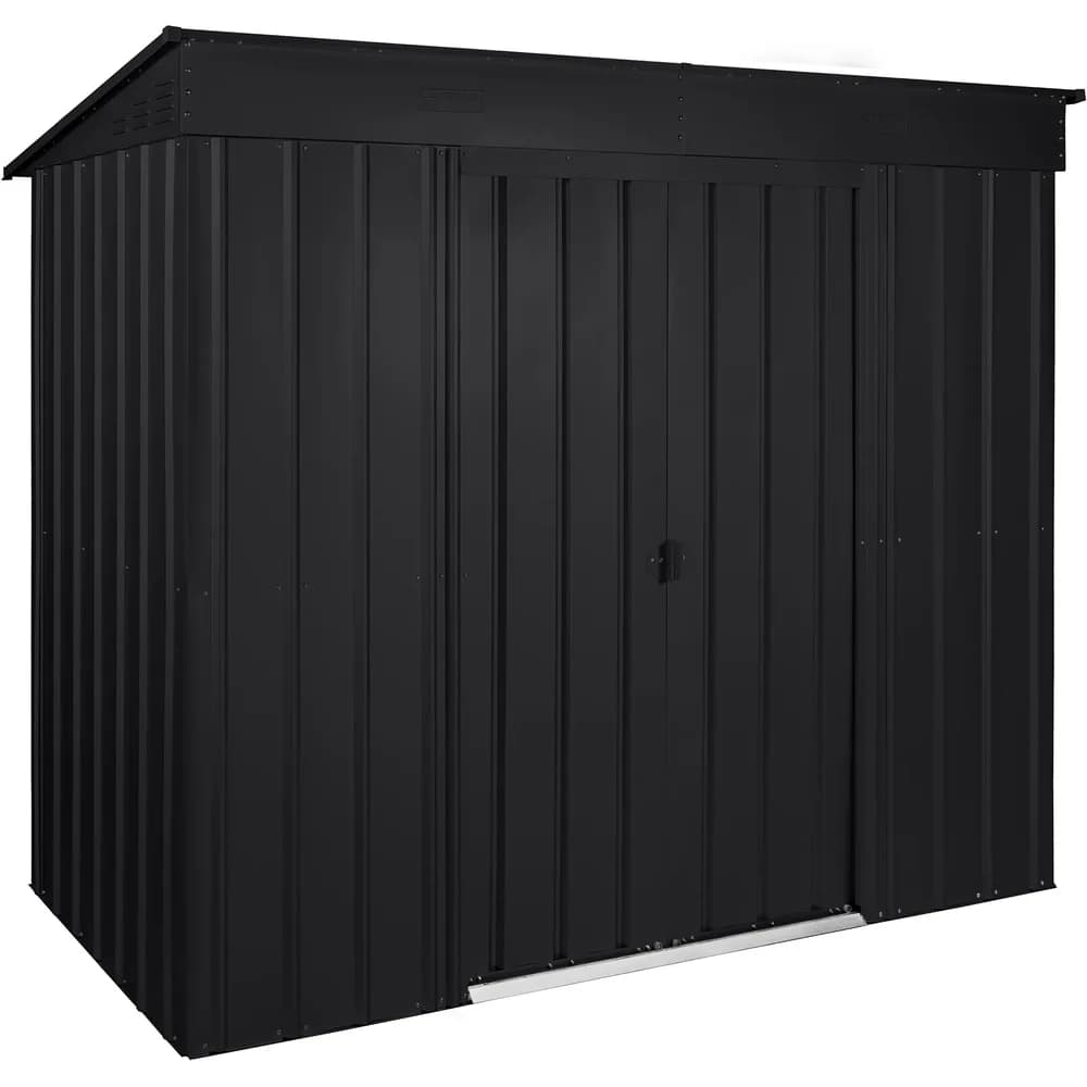 Globel Industries Gerätehaus "Skillion 84",anthrazit,2,64 m2